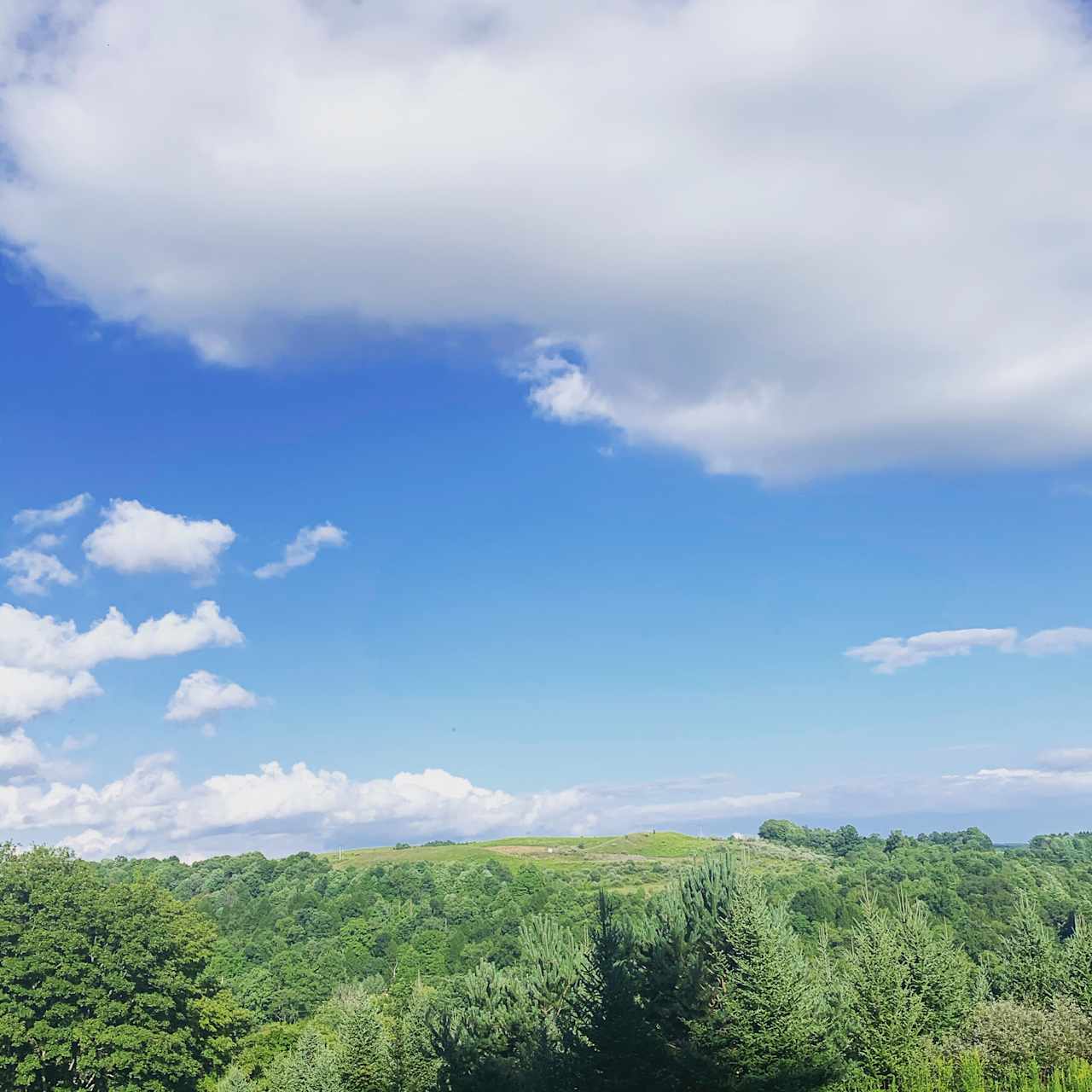 View from one of the camp sites 