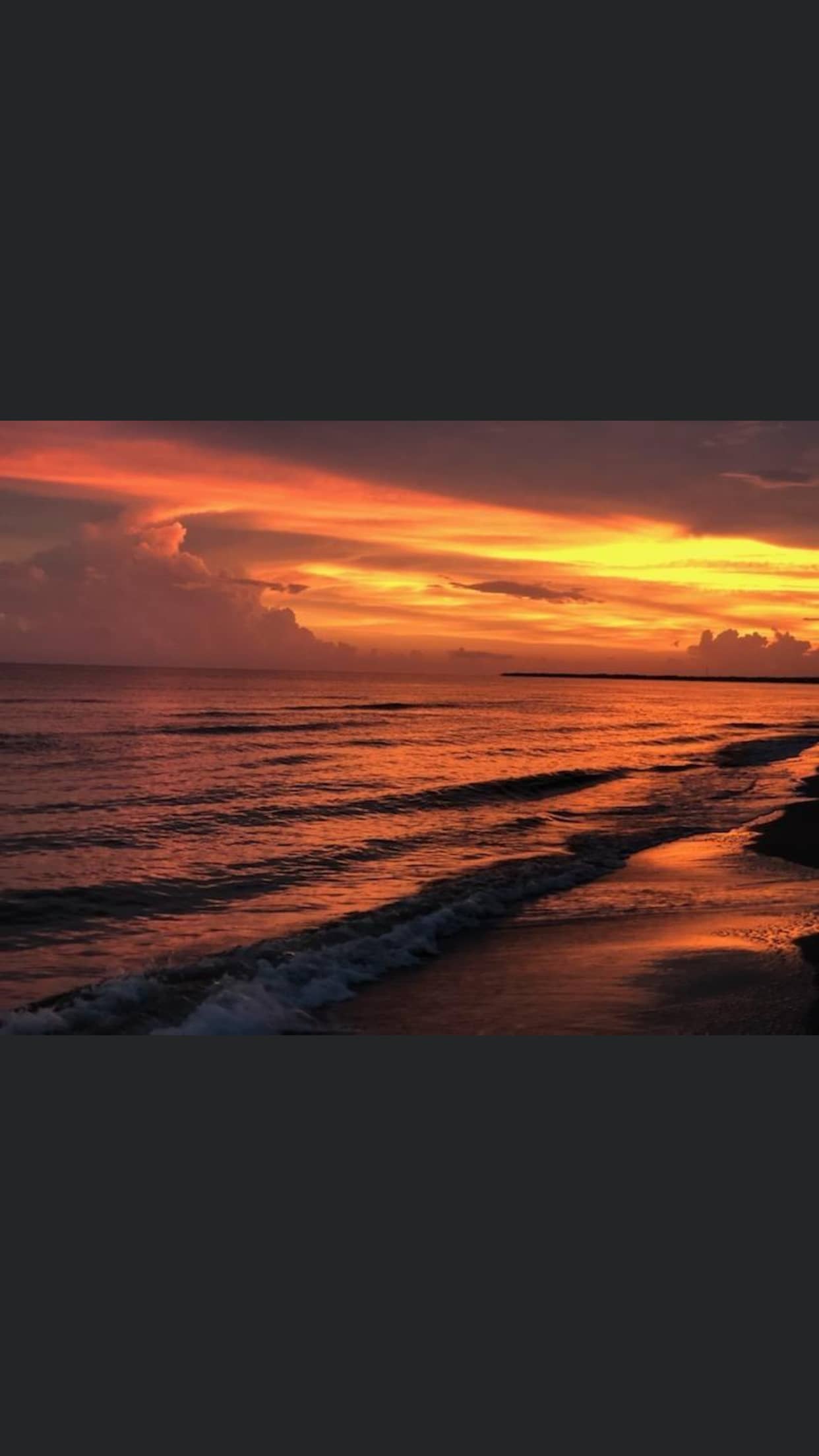 Sunsets over the Gulf of Mexico are hard to beat. 