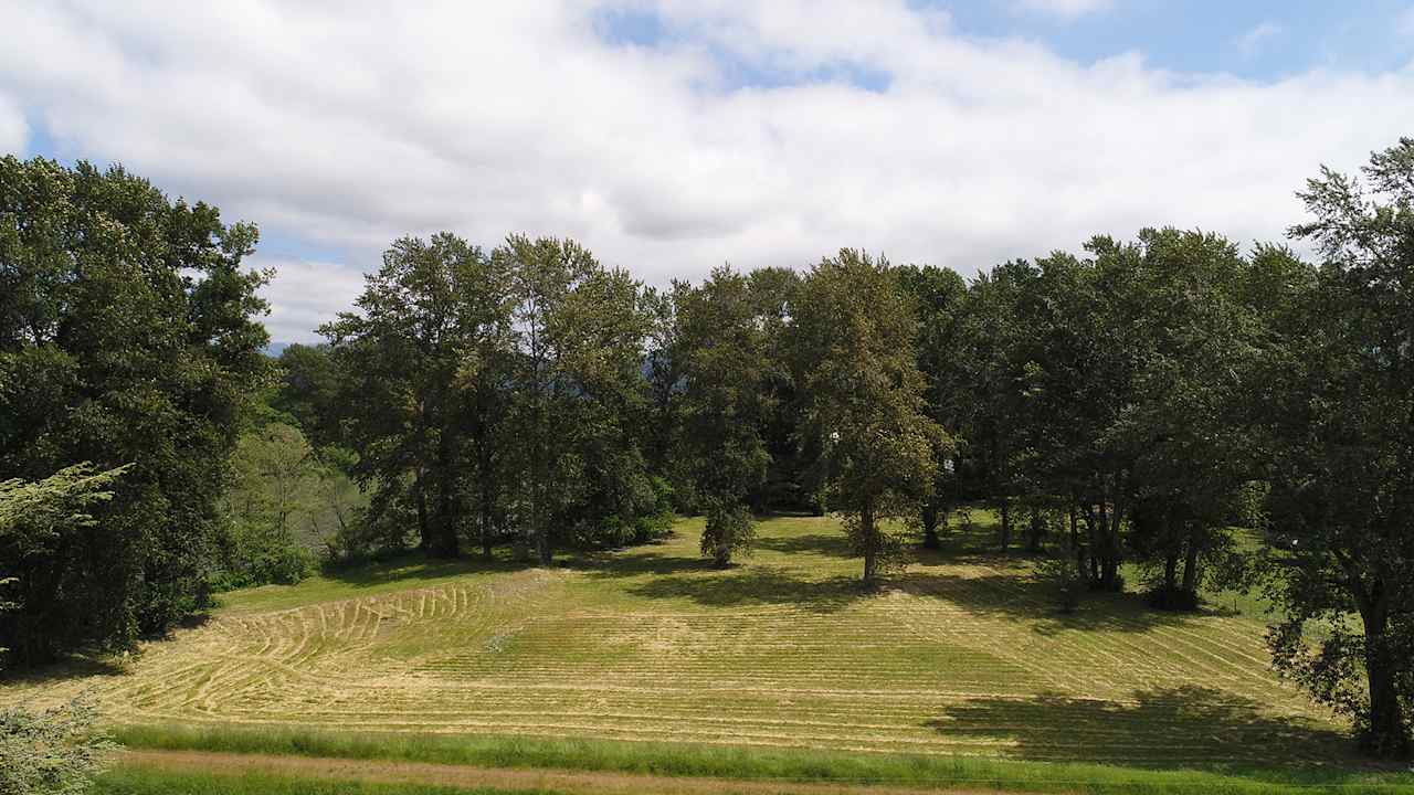 View of Campground looking west.