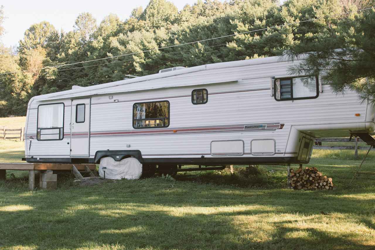 The 5th wheel in all its glory! 