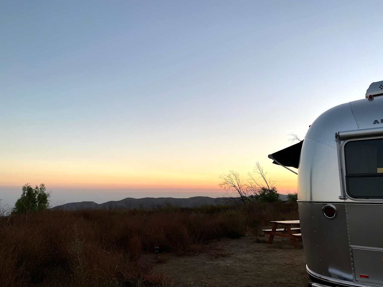 Fall sunset over Malibu