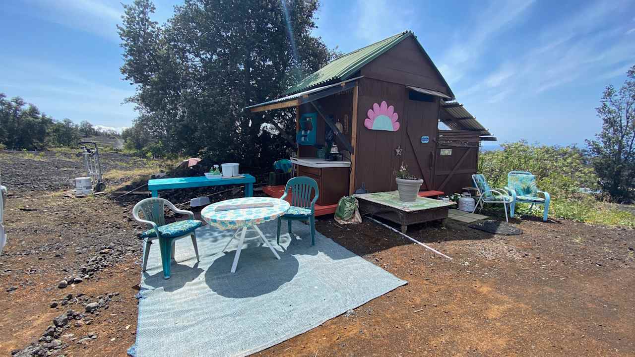 Bath house and kitchenette