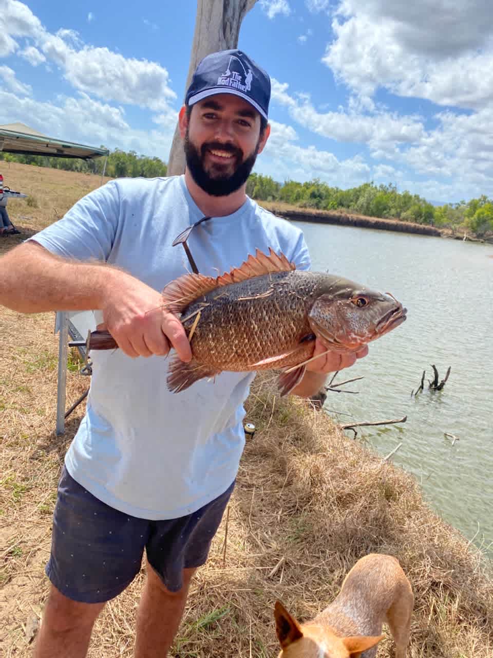 Worlds biggest mangrove jack