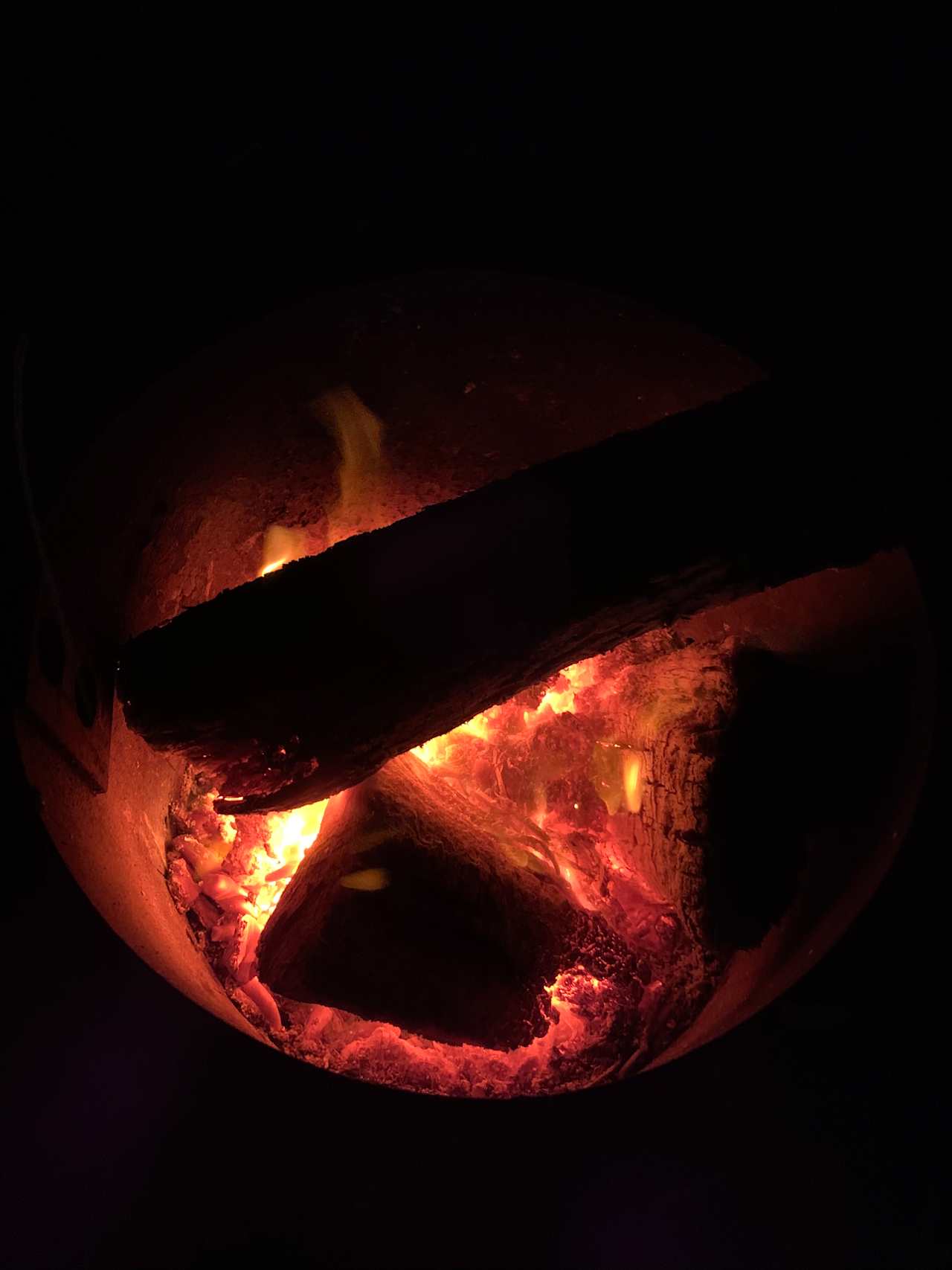 Night time fire