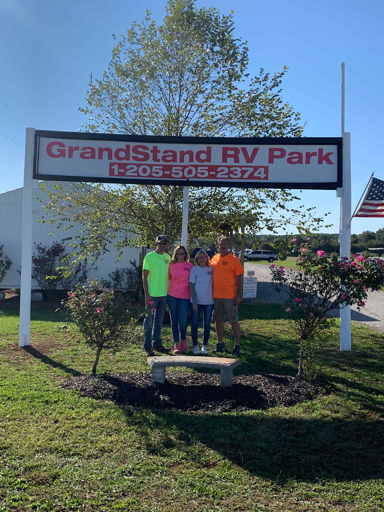 Camp in our clean and quiet RV park