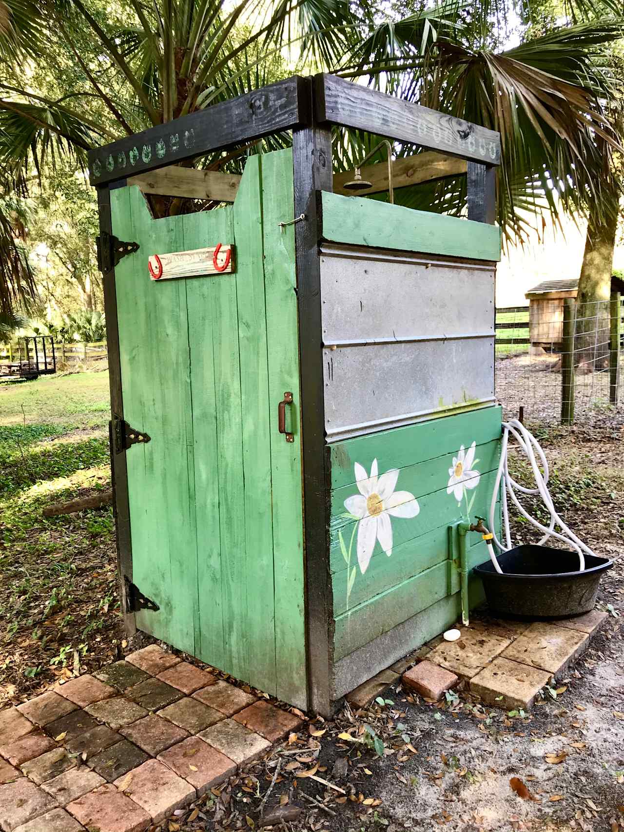 Campers Shower & potable water location.