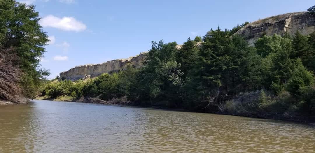 Floating down the river!