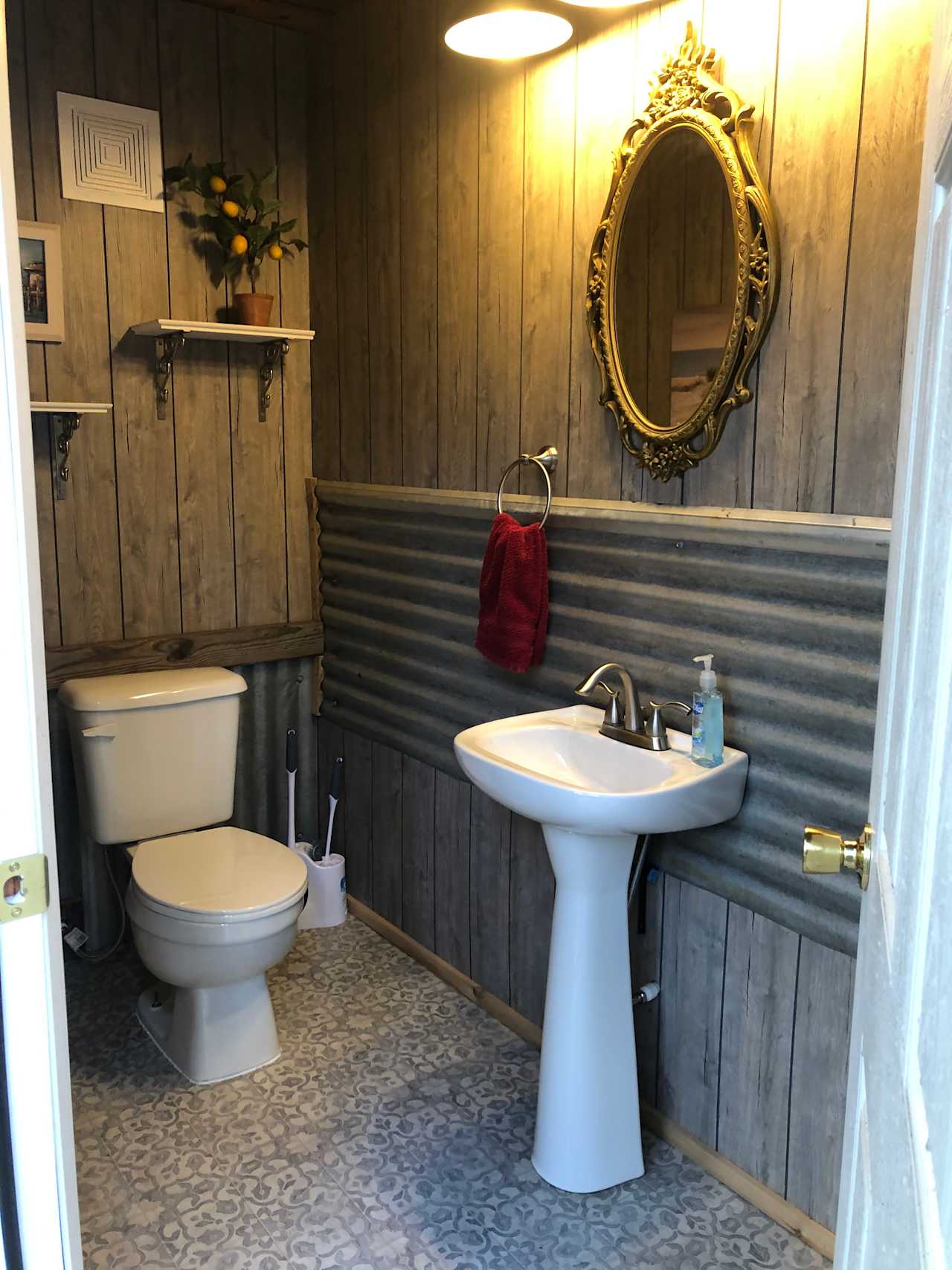 private bathroom