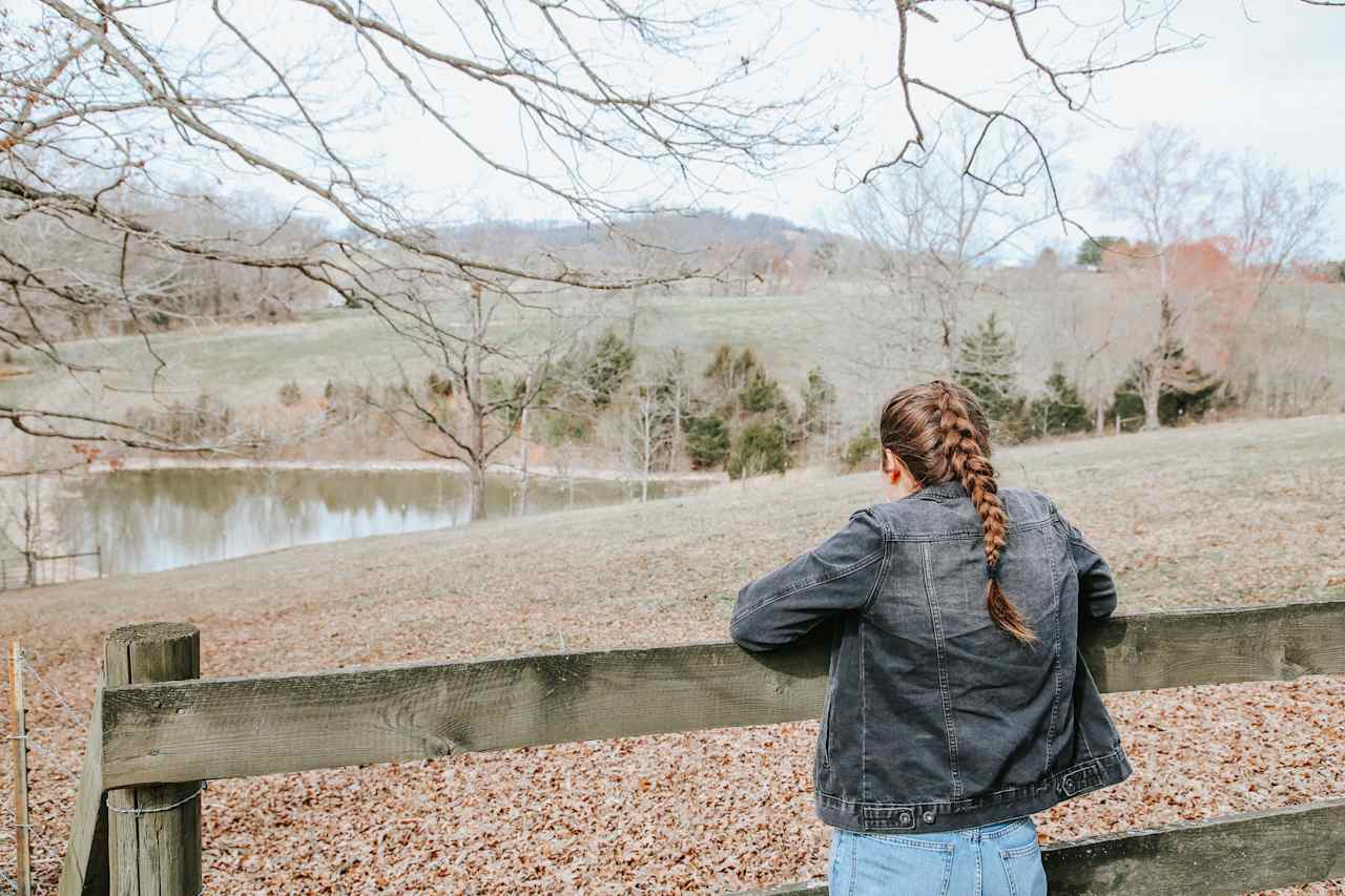 Enjoying the view. 