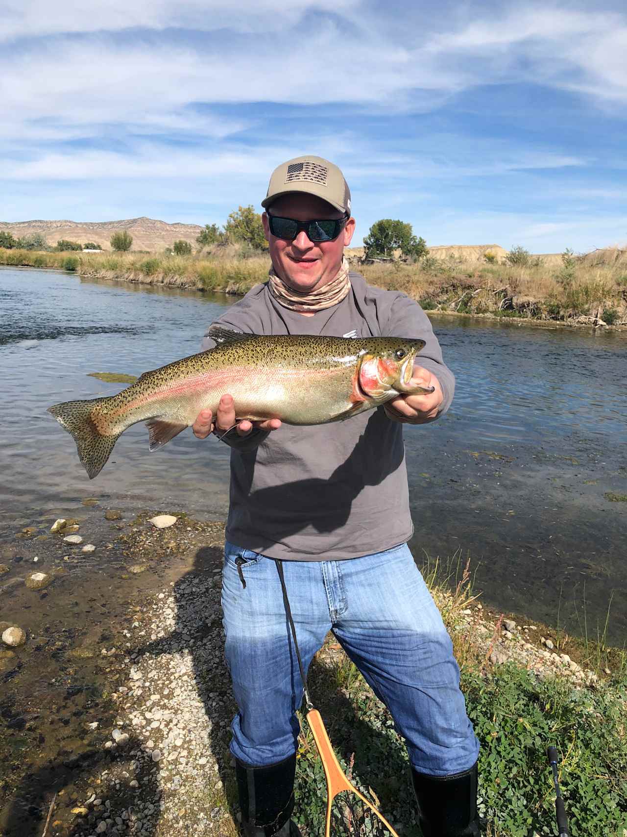 Private access for fishing on the property. 