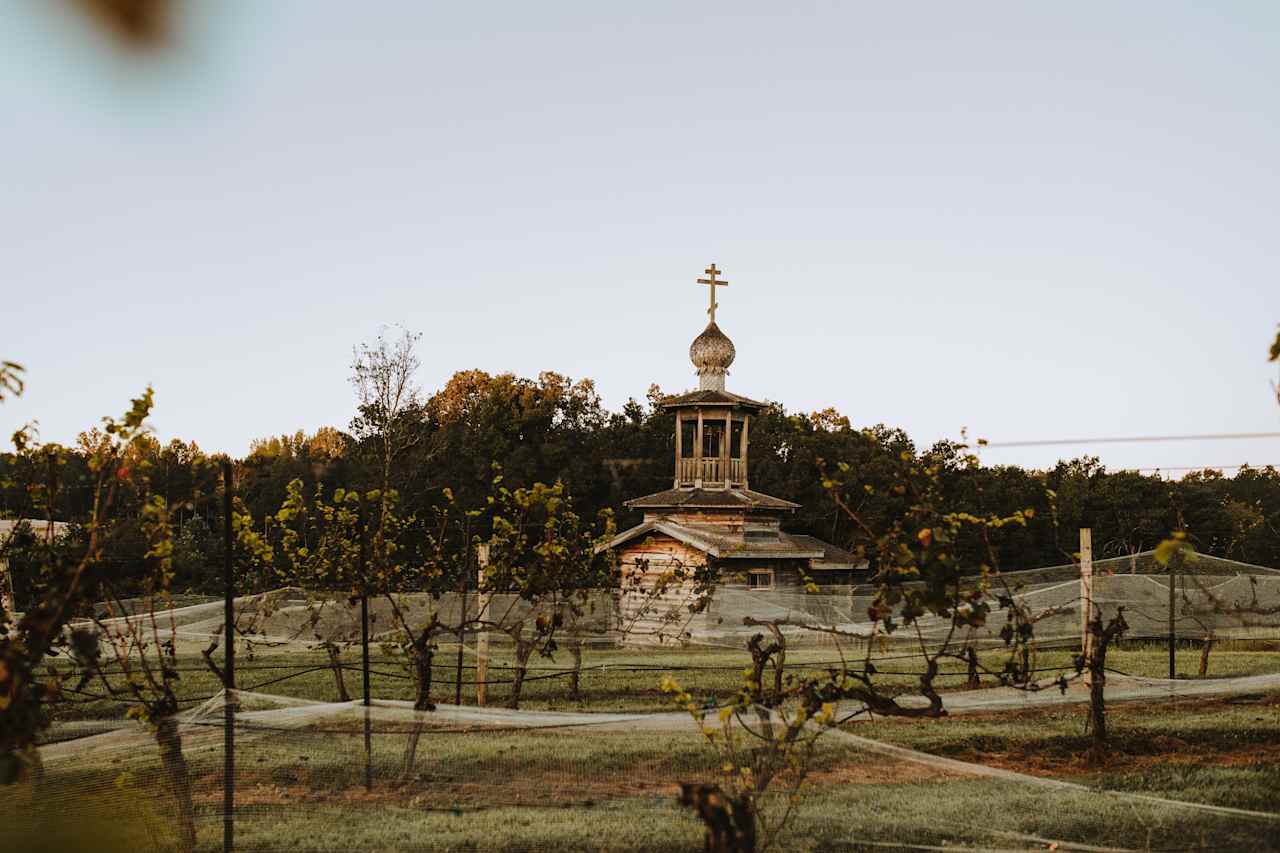 a view of the chapel 