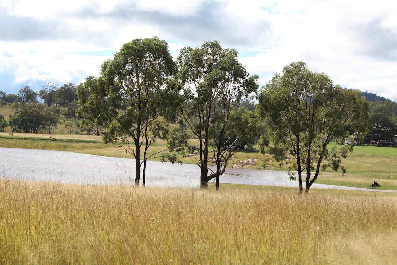 View to the dam
