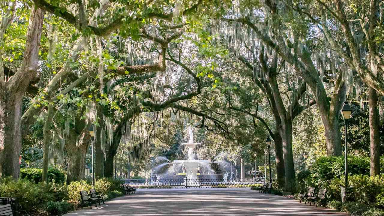 Fountain in Forsyth Park