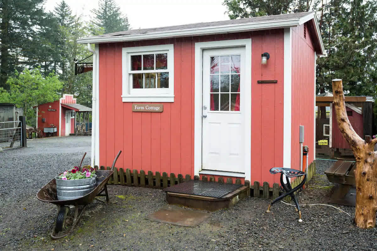 Here is the Farm Cottage.  It is super nice.  