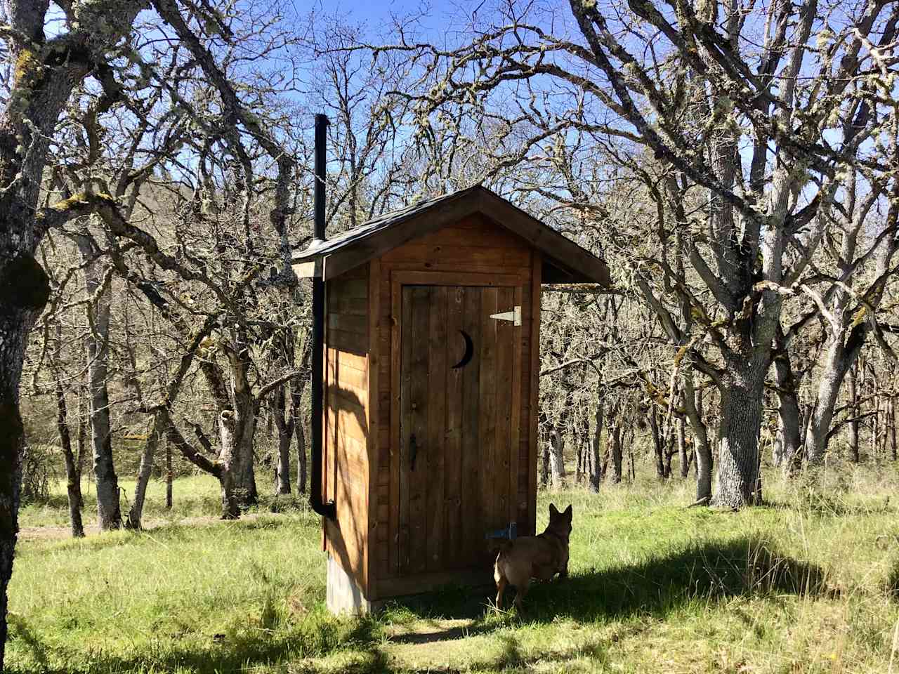 Composting privy. No odor!