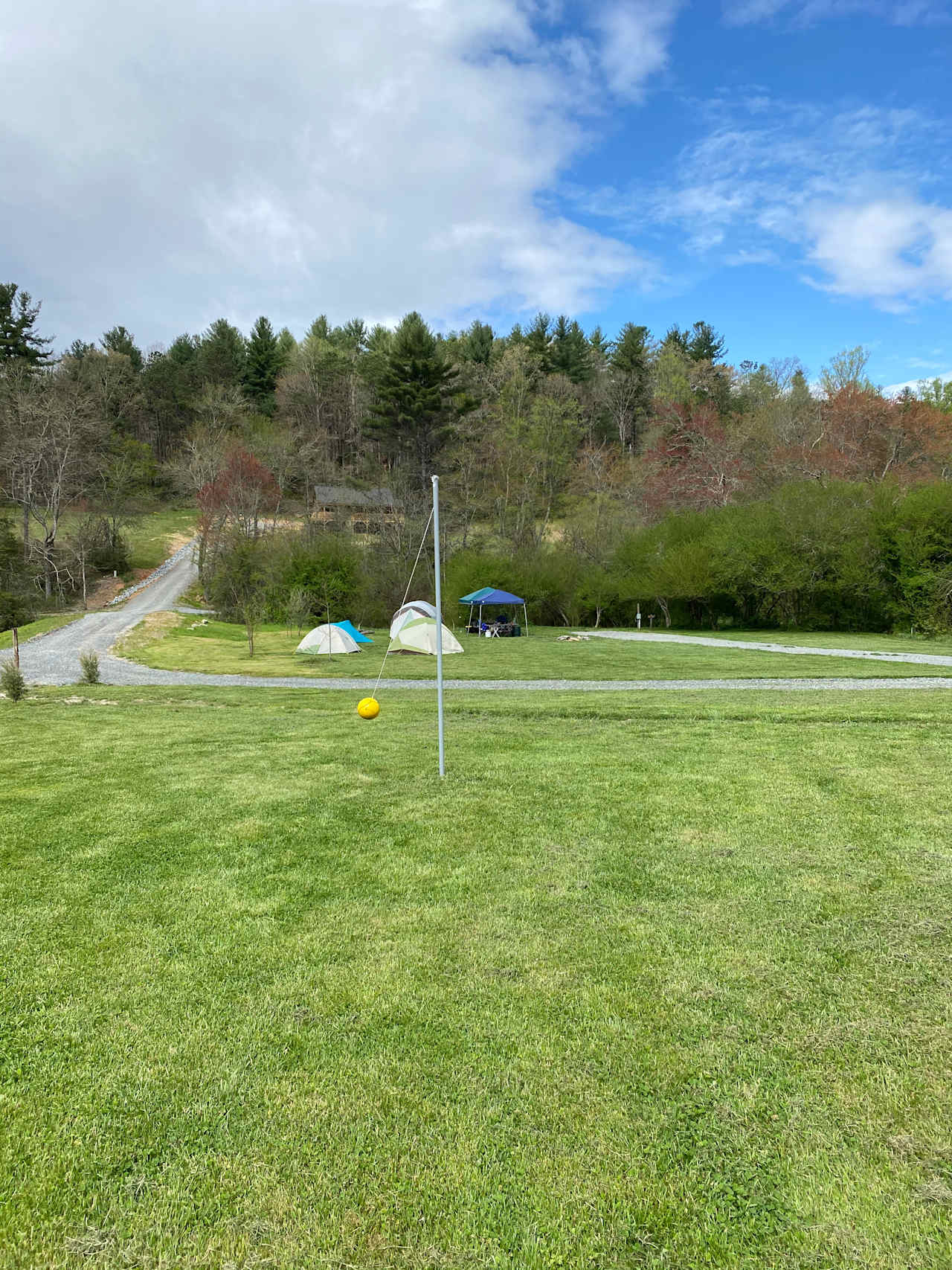 New tether ball pole added 2021!