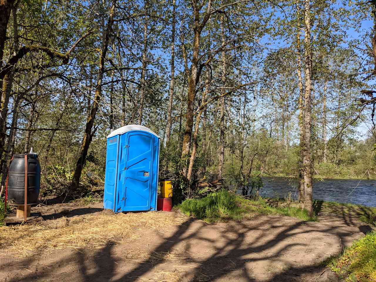 Clean Restrooms and handwashing station