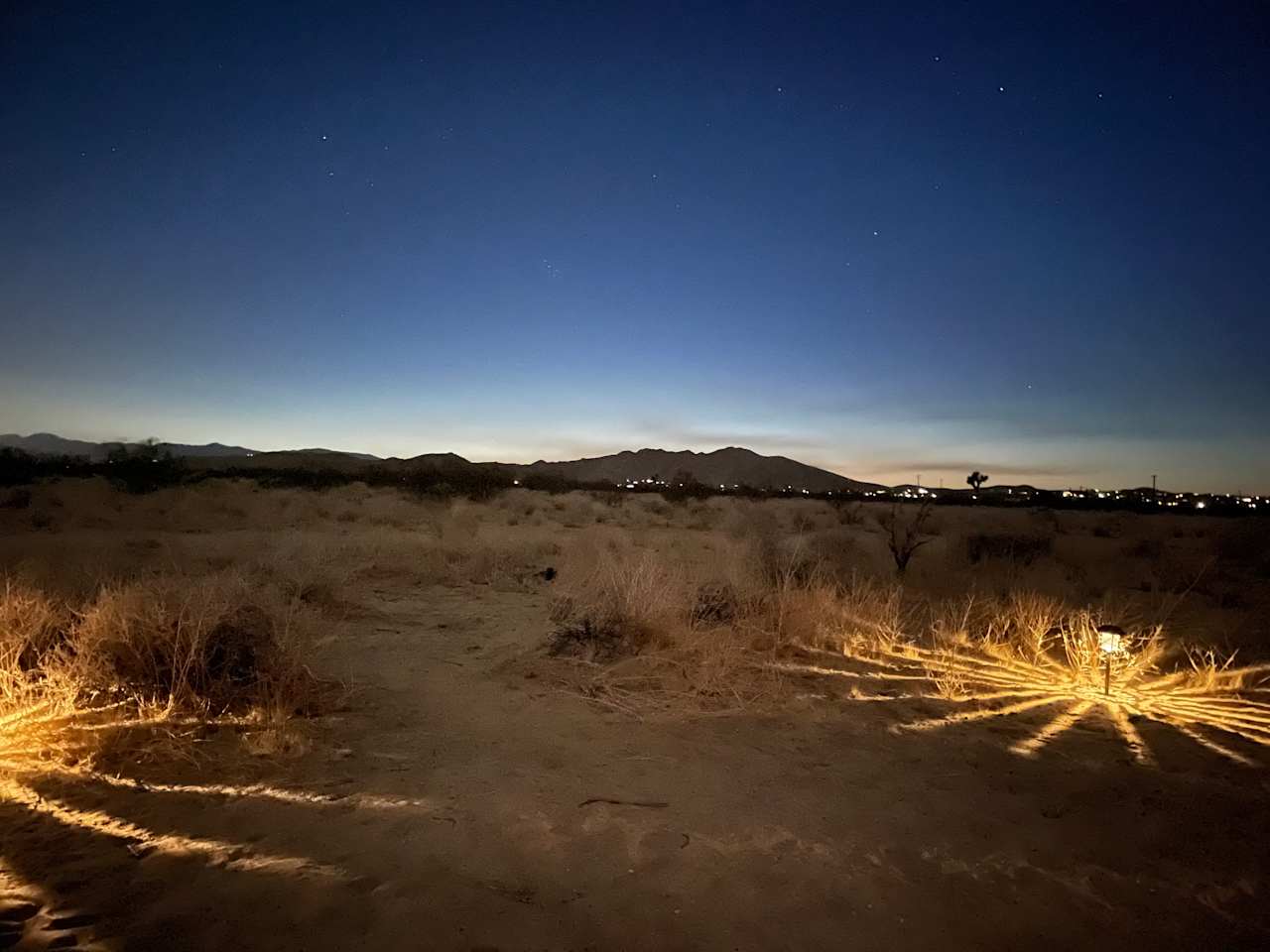 Great lights around the site