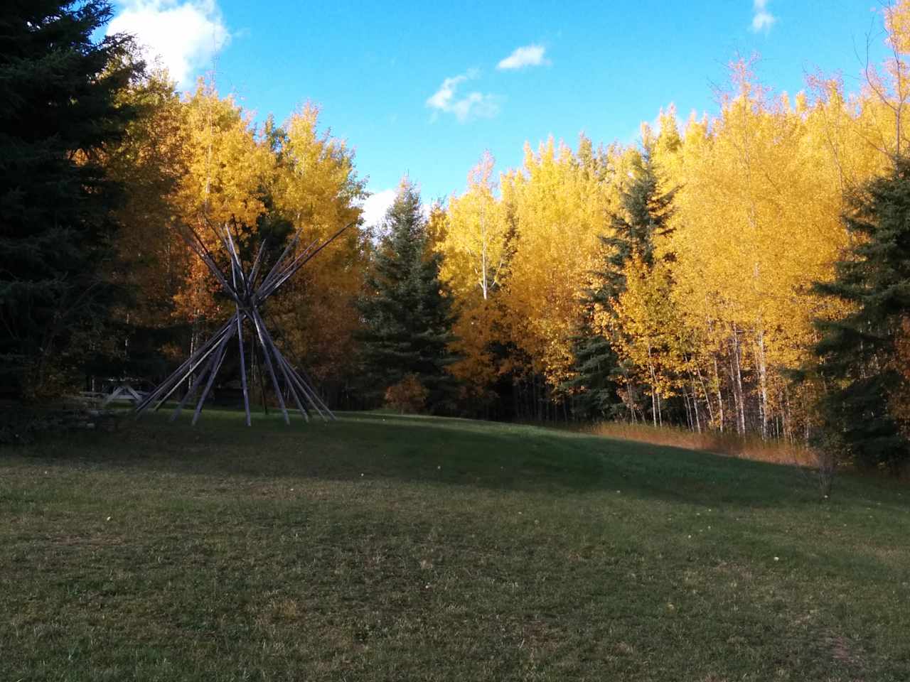 Autumn is a beautiful time to be outside here.