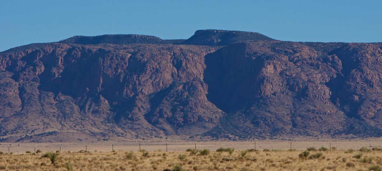 Desert Camping with Mountain Views