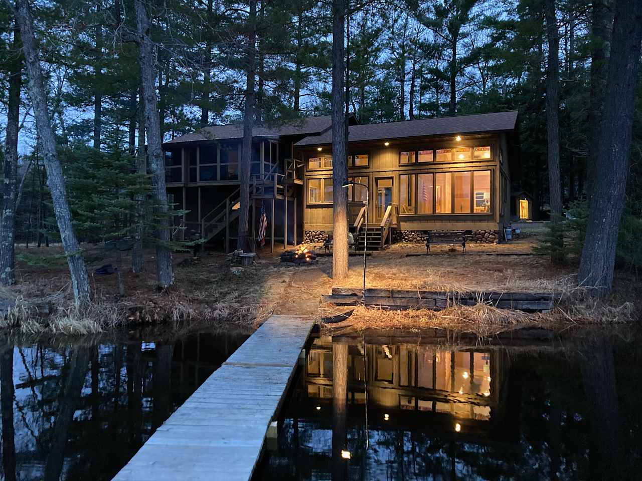 Copper Falls Cottage on Loon Lake