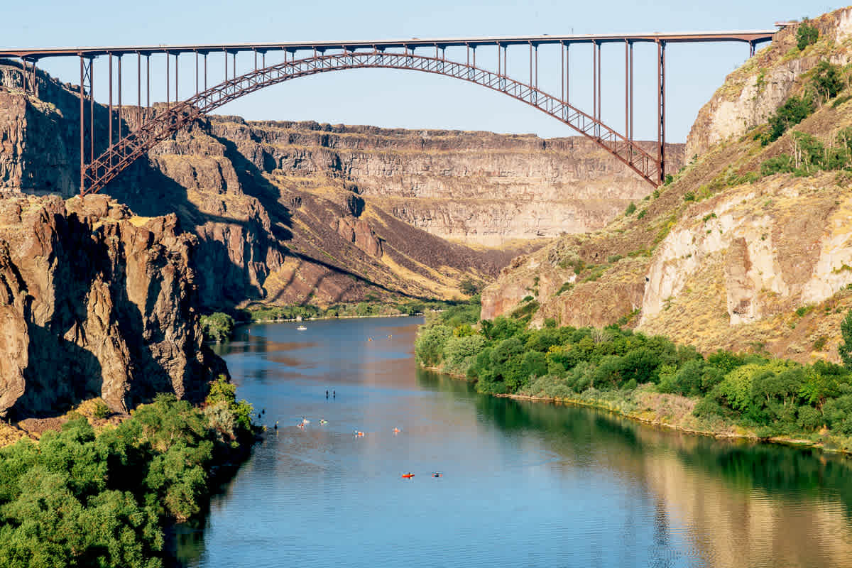 Perrine Bridge over the Snake River