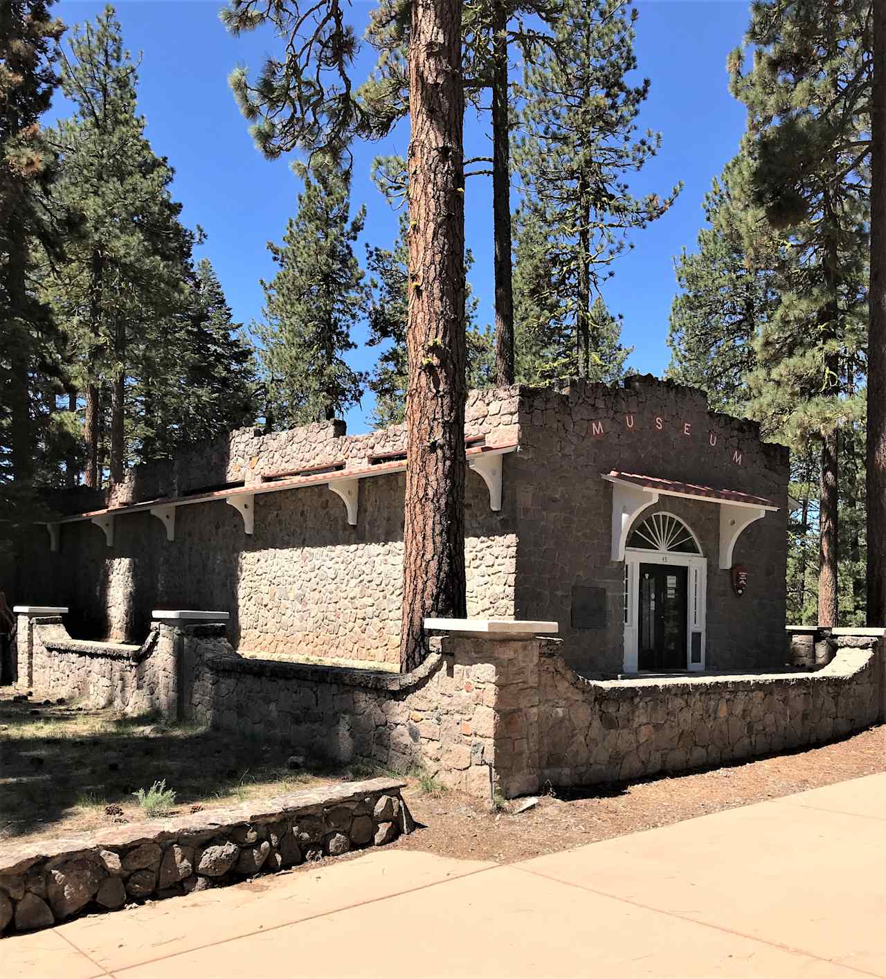 MUSEUM CONTAINS ARTIFACTS AND IMAGES OF THE MOUNT LASSEN ERUPTION IN 1914.