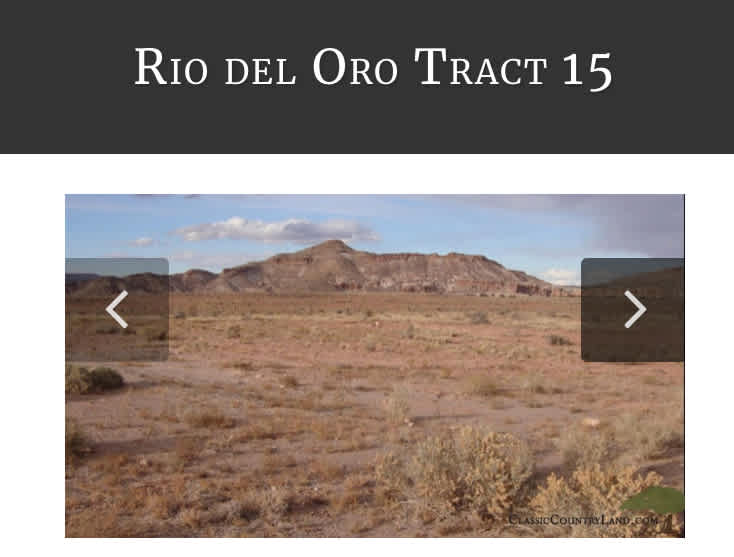 DZ2 Properties @ RIO DEL ORO