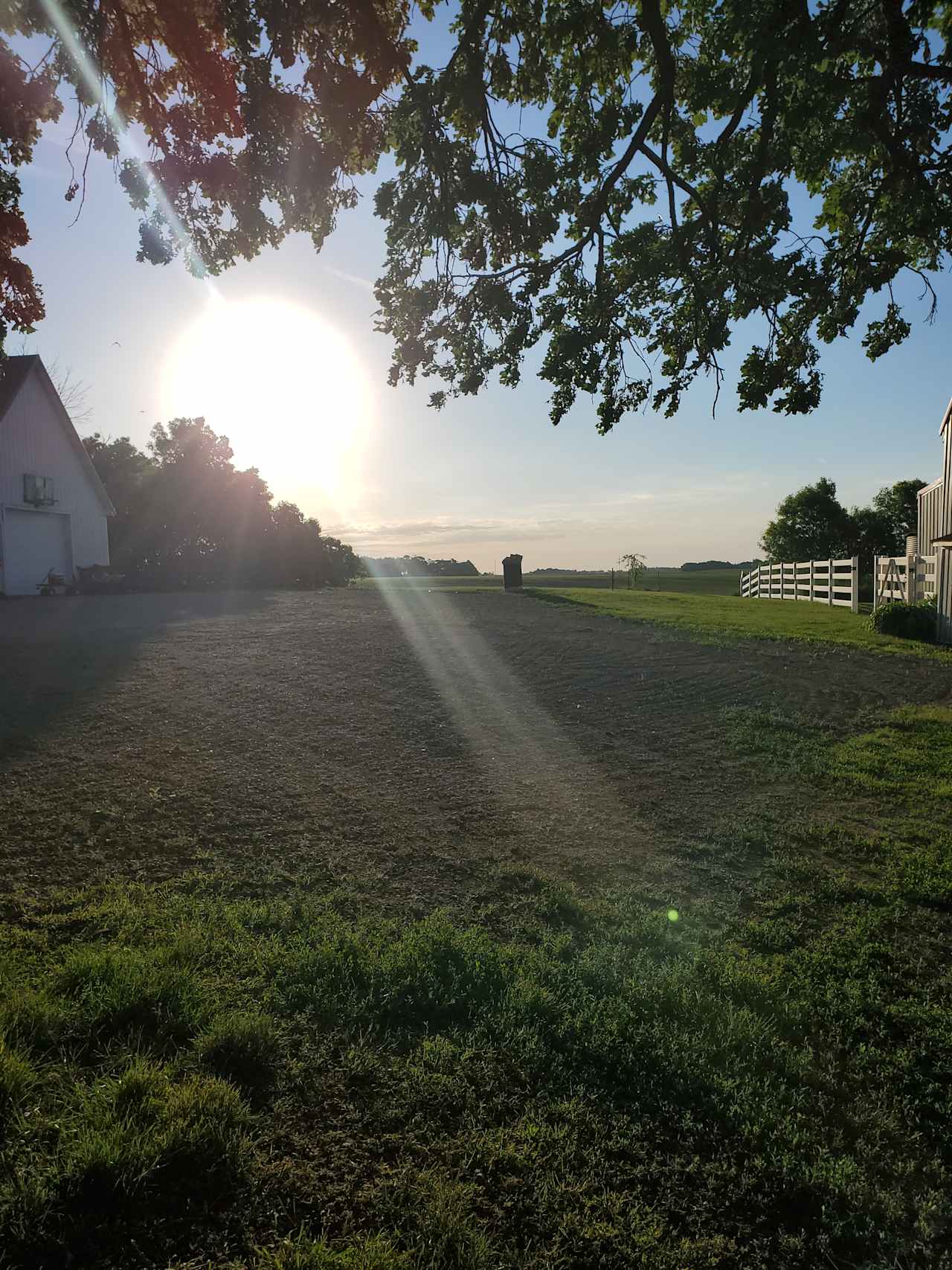 Sunrise at Site 2.