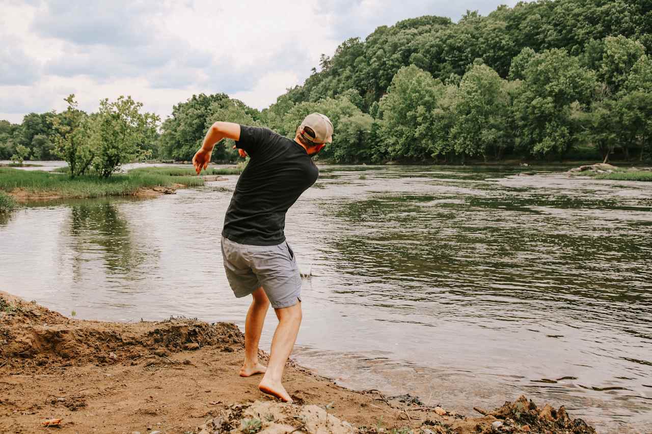 Seven Islands River Front Camping