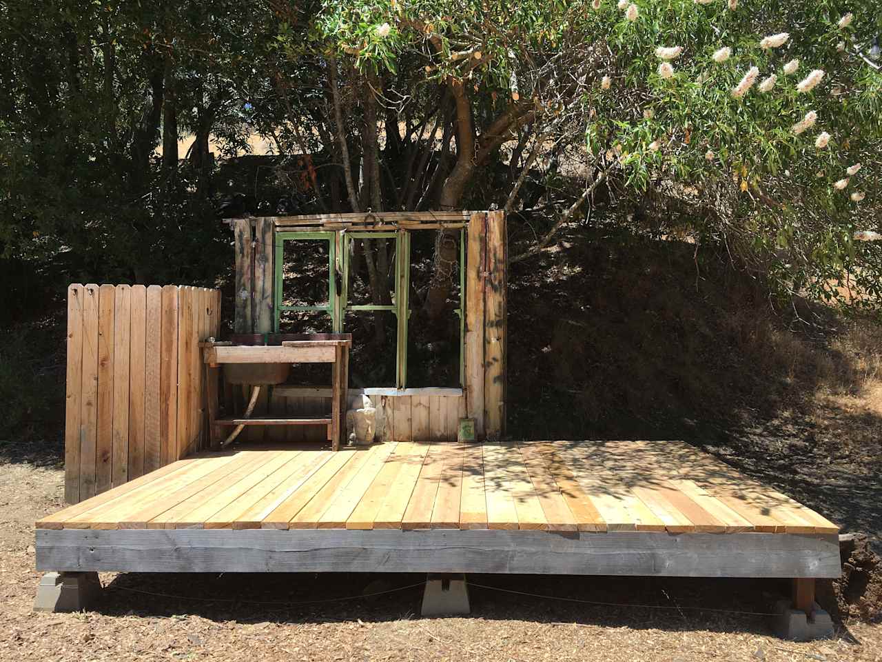 Our new kitchen area.