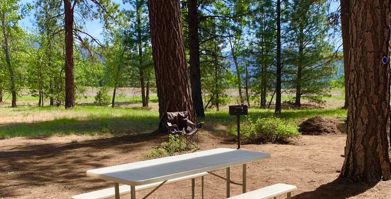 Common area Picnic Table and BBQ.