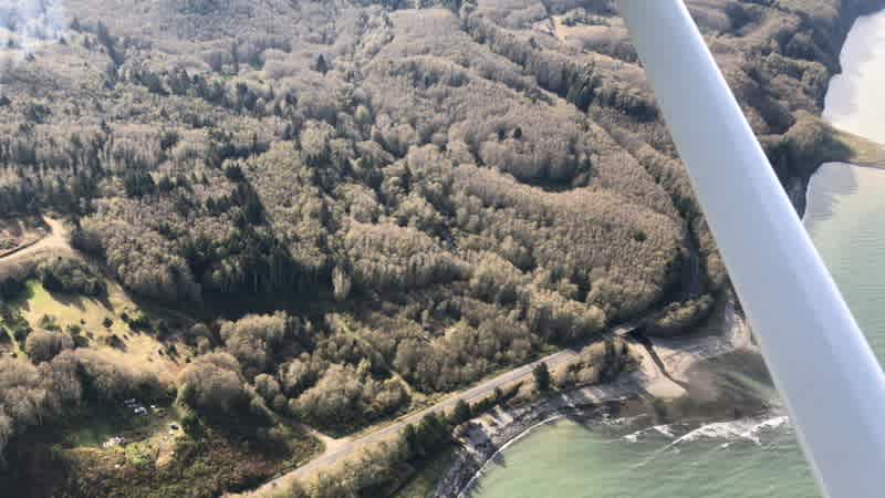 Air view of property 