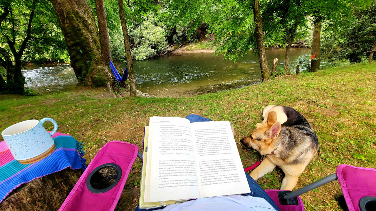 Riverside Camping on the Farm