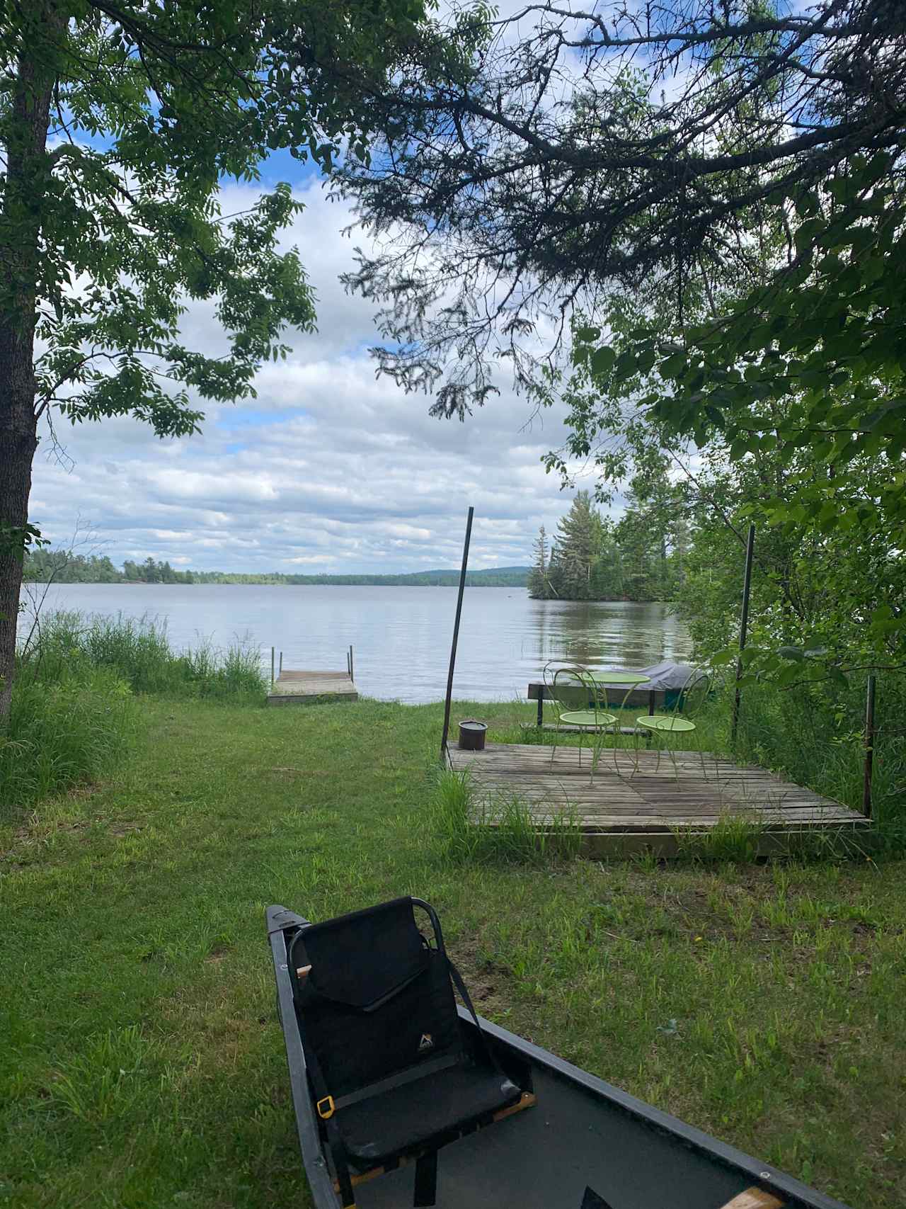 view from the cabin