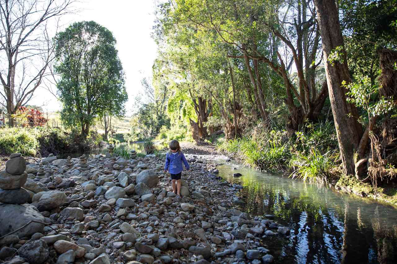 Exploring down the creek
