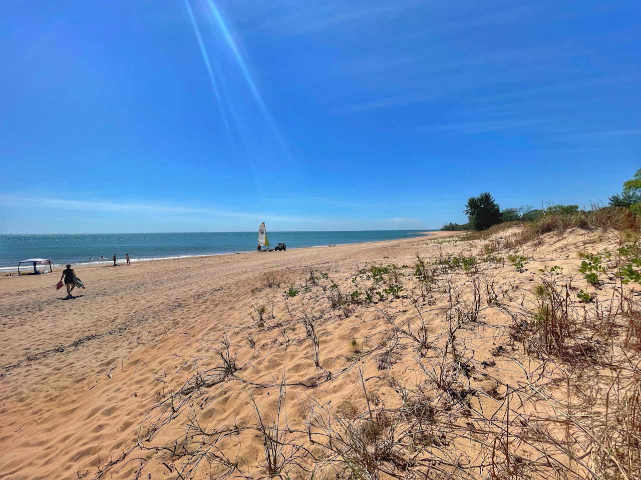 5 mins walk to a beautiful Wagait Beach