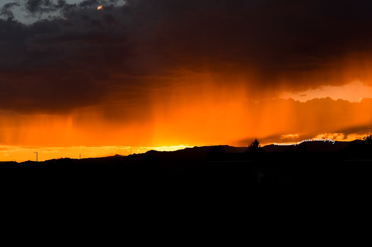 Desert with views of Pikes Peak