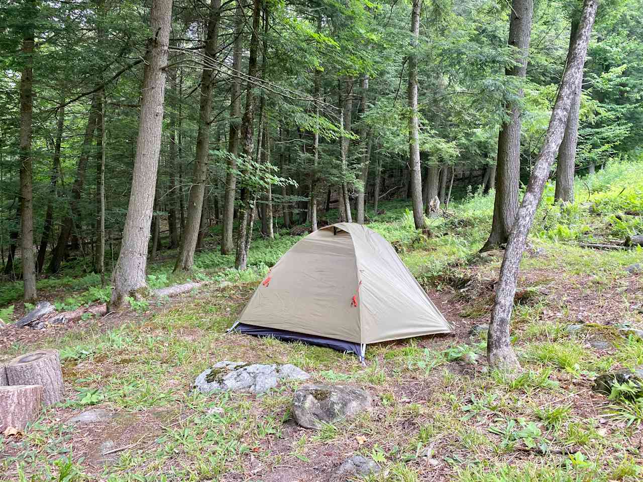 9x12 level ground to pitch your tent.