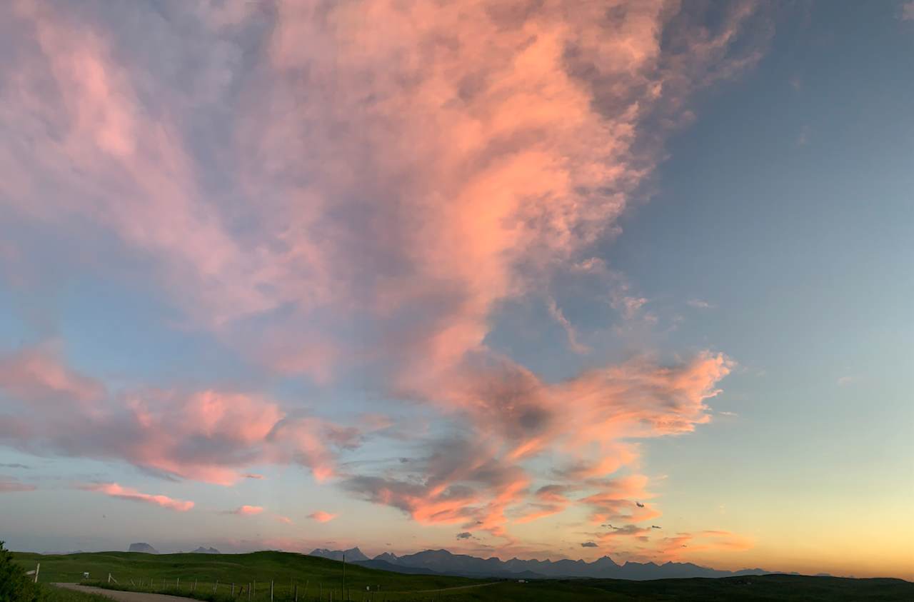 A taste of Southern Alberta skys…