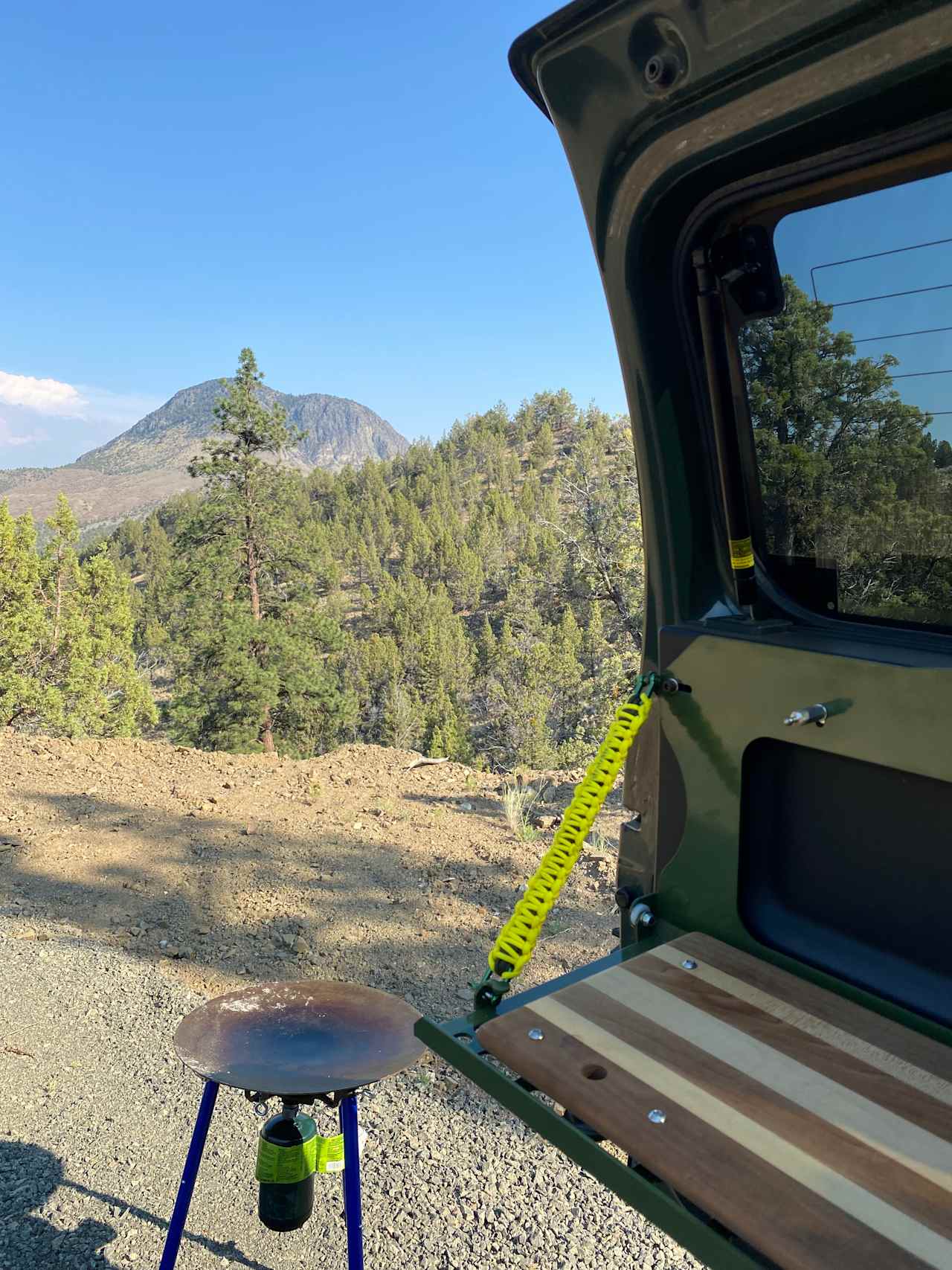 Back Side of Painted Hills Camping