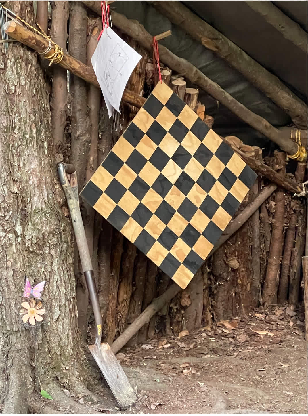 Sanctuary in the woods tent camp