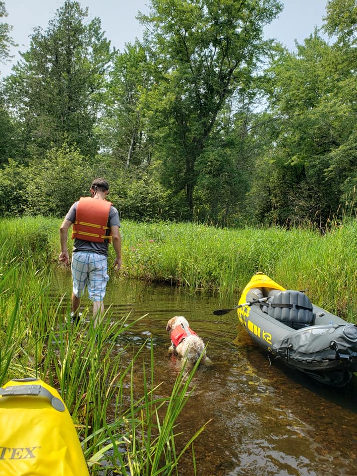 River camping