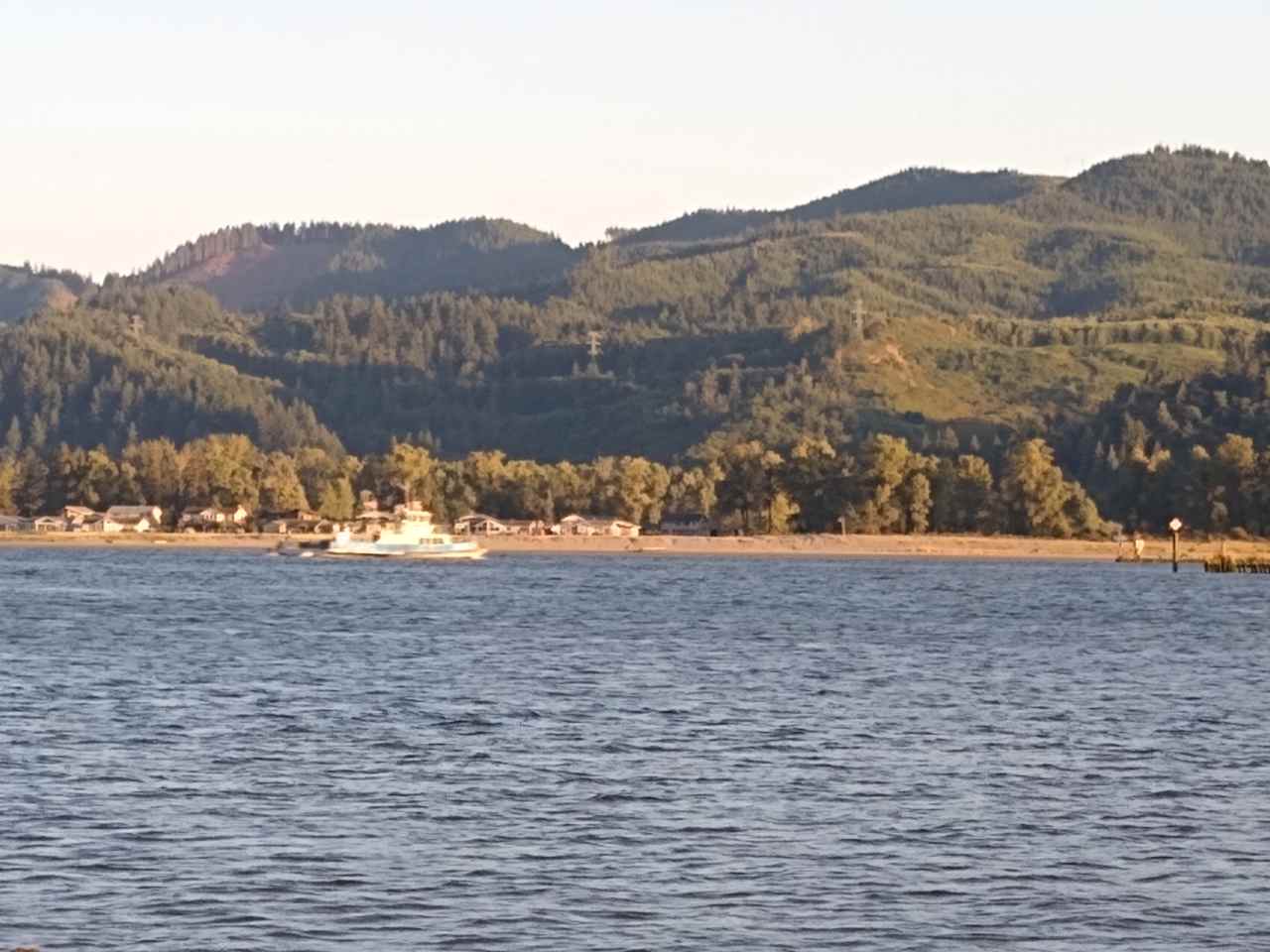 Ferry headed to Westport, OR