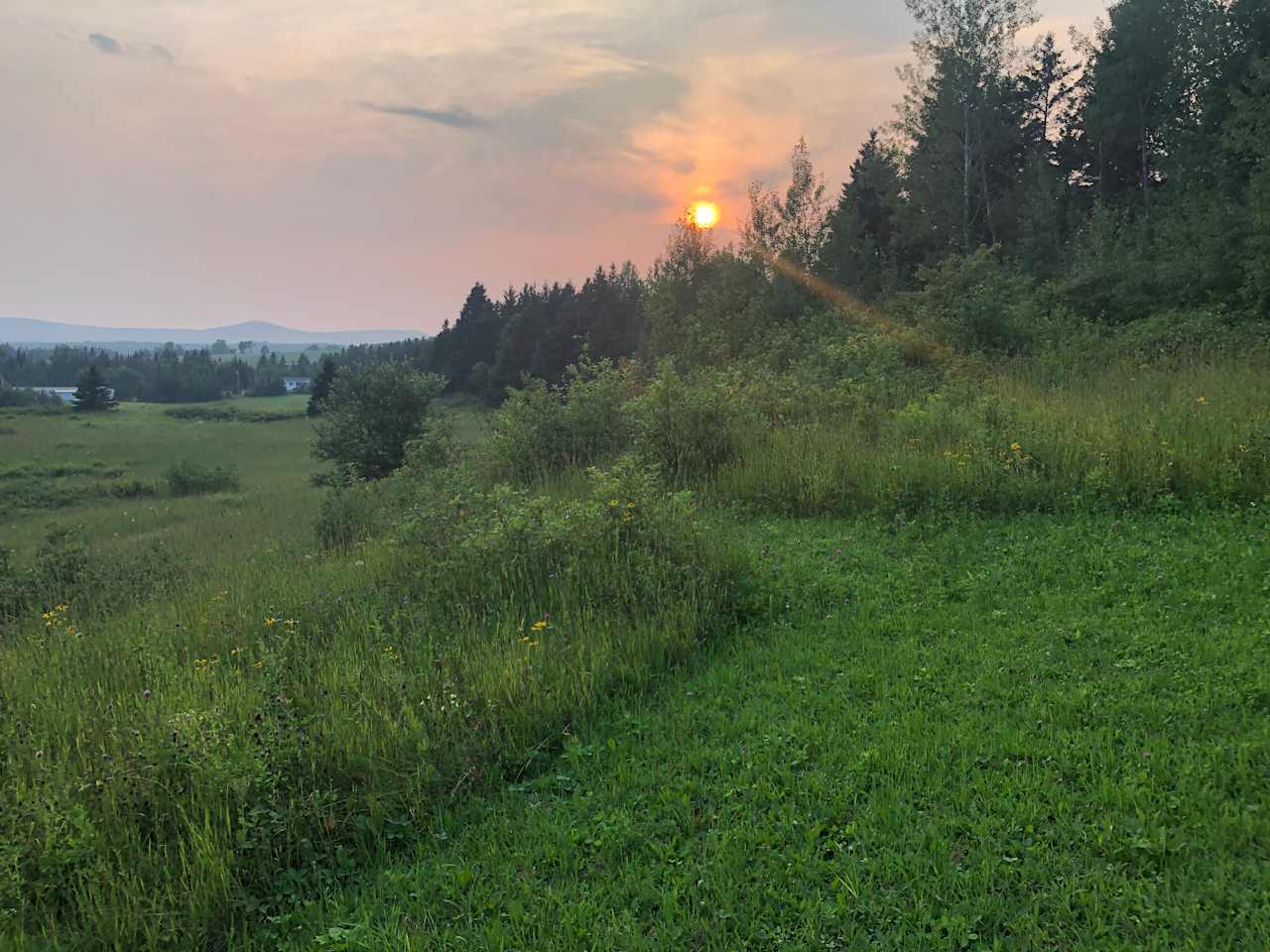 Tent Camping on Moody Views Farm