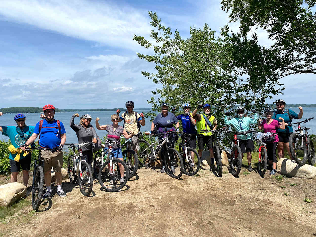 Mt biking and hiking great trail access