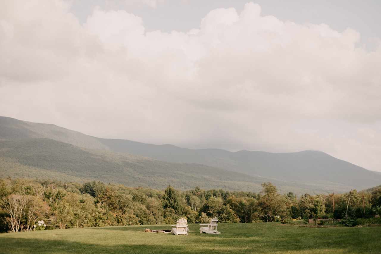 Relax into some of the many Adirondack chairs on the property and simply enjoy the view and fresh air