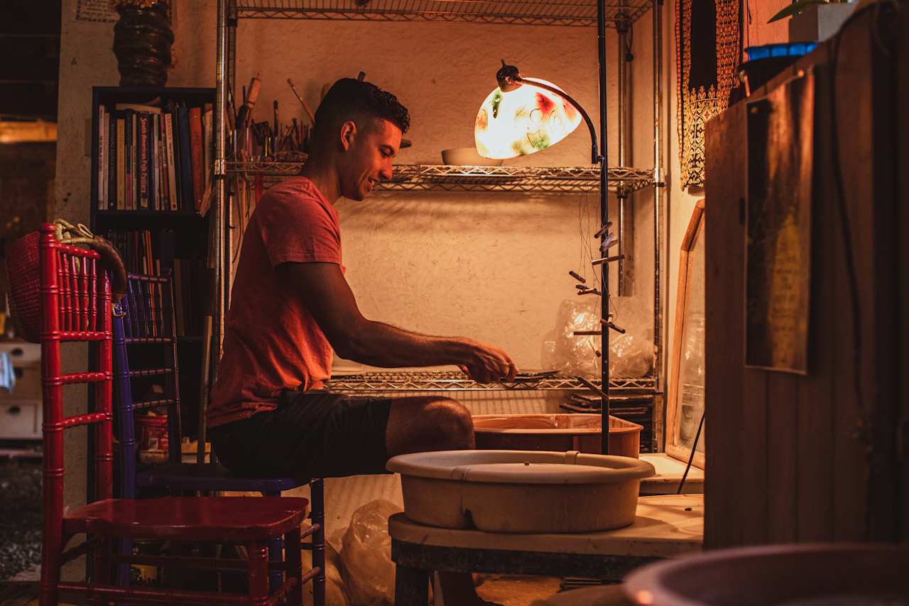 pottery wheel