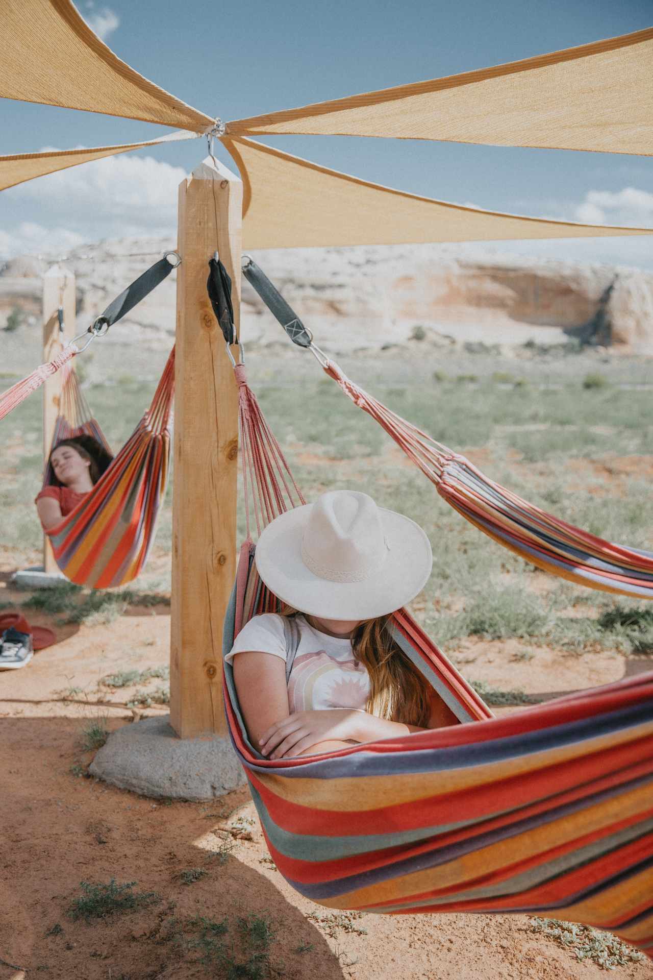 Four hammocks all to yourselves 