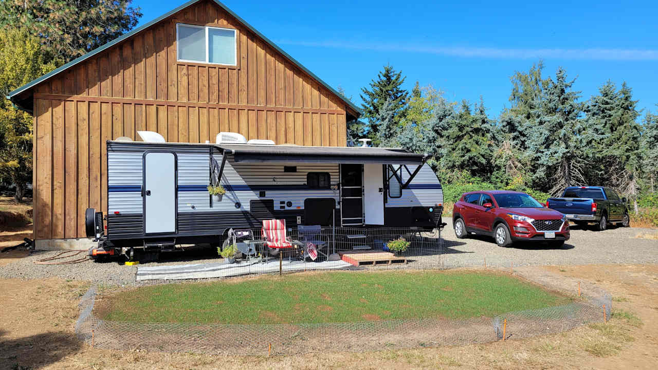 Privacy plus a Mount Hood view - Site 1 - Surprise!